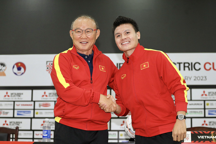 Park Hang Seo vs Quang Hai AFF Cup 2022