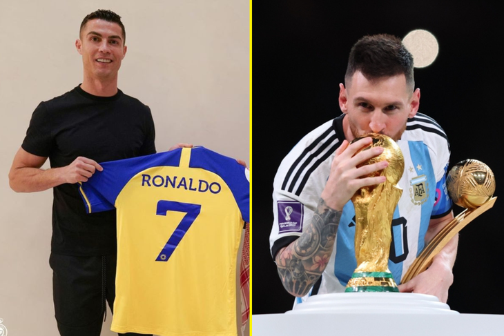 Tới Al-Nassr, Ronaldo sẽ chạm trán Messi - Ảnh 1.