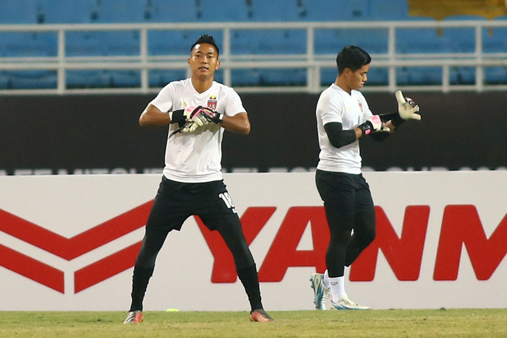 Tuyển Myanmar tập buổi duy nhất trước trận gặp Việt Nam - Ảnh 3.