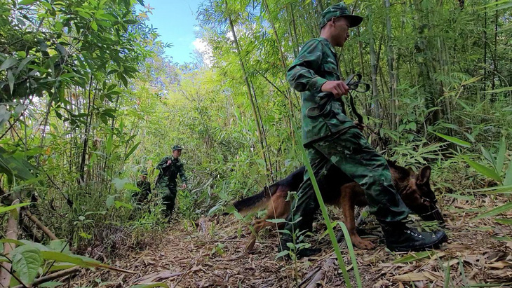 Tuần tra xuyên giao thừa nơi ngã ba biên giới - Ảnh 2.