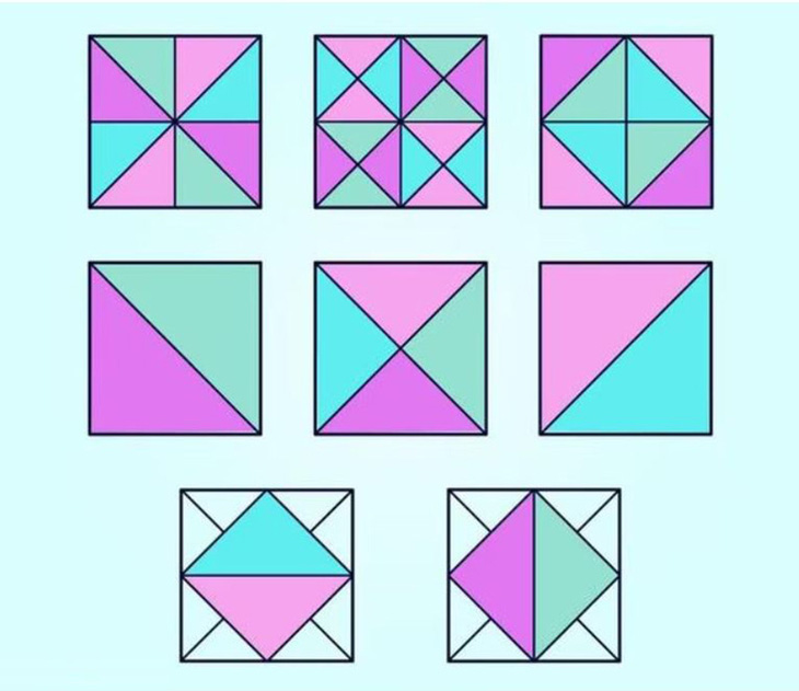 Có tất cả bao nhiêu hình tam giác? - Ảnh 3.