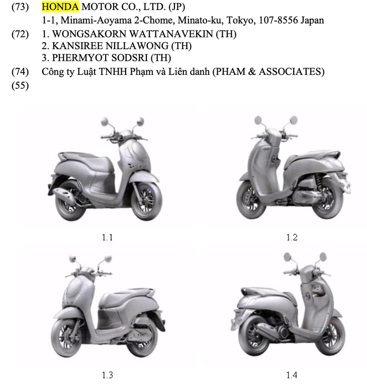 Scoopy 110 Nhập khẩu