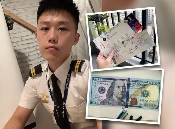 Nam thanh niên bị cảnh sát sờ gáy vì vẽ tiền đô như thật - Ảnh 1.
