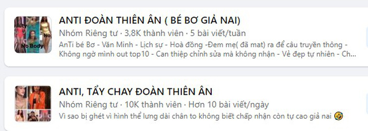 Xuất hiện group anti fan hoa hậu Thiên Ân vô cùng hùng hậu - Ảnh 1.