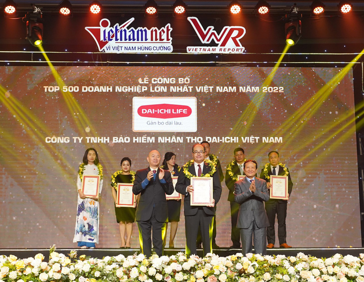 Dai-ichi vào top 70/500 Doanh nghiệp lớn nhất Việt Nam năm 2022 - Ảnh 1.