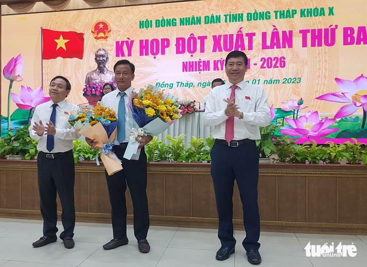 Ông Nguyễn Phước Thiện làm phó chủ tịch UBND tỉnh Đồng Tháp - Ảnh 1.