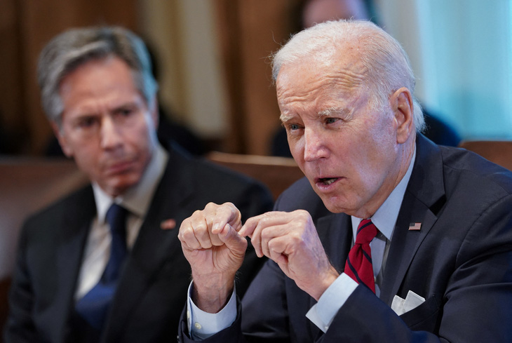 Ông Biden: Ông Putin đang câu giờ tìm dưỡng khí bằng lệnh ngừng bắn ở Ukraine - Ảnh 1.