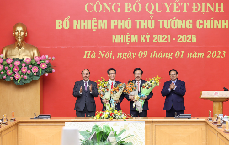 Công bố quyết định bổ nhiệm Phó Thủ tướng Chính phủ nhiệm kỳ 2021-2026 - Ảnh 2.