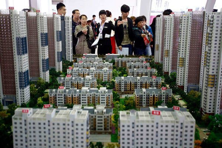 Nguồn tiền công ty bất động sản Trung Quốc bất ngờ tăng 33% - Ảnh 1.