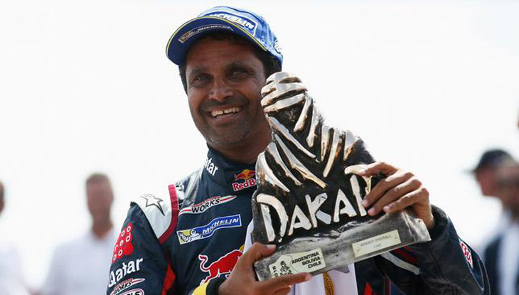 Nasser Al-Attiyah từng 5 lần vô địch và 5 lần về nhì trong 19 mùa giải đua xe địa hình khắc nghiệt nhất hành tinh Dakar Rally - Ảnh: GETTY