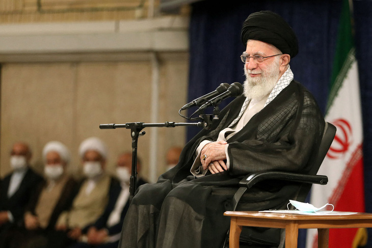 Lãnh tụ tối cao của Iran, ông Ayatollah Ali Khamenei - Ảnh: AFP