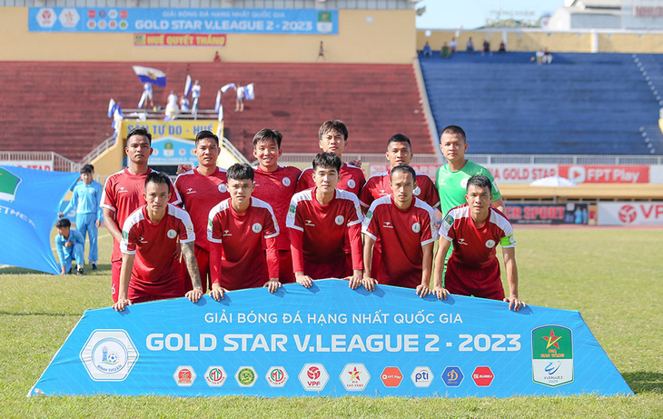 CLB Bình Thuận ở Giải hạng nhất 2023 - Ảnh: VPF