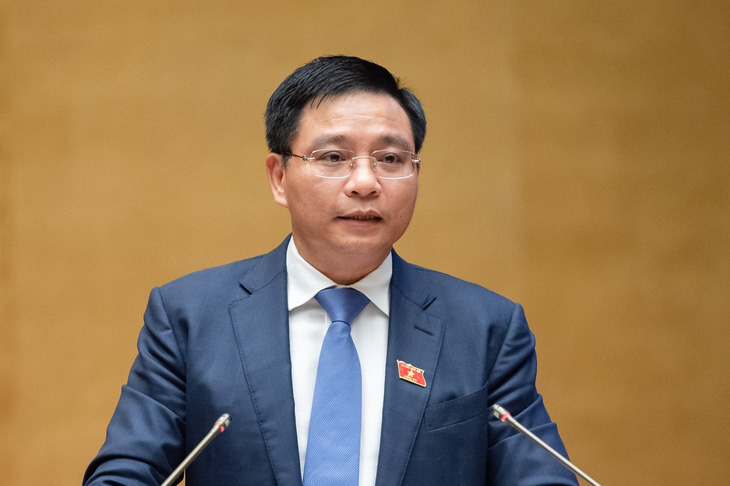 Bộ trưởng Bộ Giao thông vận tải Nguyễn Văn Thắng - Ảnh: GIA HÂN