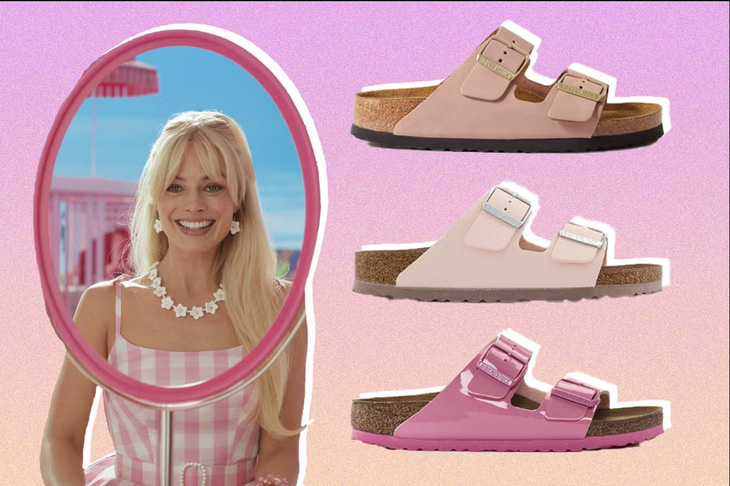 Một trong những sản phẩm &quot;cộp mác&quot; Birkenstock đã xuất hiện trong phim Barbie, khi nữ diễn viên Margot Robbie đi một đôi sandal màu hồng. Năm ngoái, chúng là một trong những mặt hàng thời trang được giới mộ điệu ưa chuộng ở Vương quốc Anh