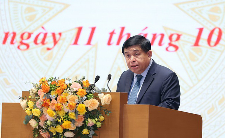 Bộ trưởng Nguyễn Chí Dũng cho rằng cần tháo gỡ khó khăn cho doanh nghiệp - Ảnh: VGP