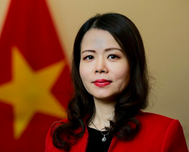 Bà Nguyễn Minh Hằng được bổ nhiệm làm thứ trưởng Bộ Ngoại giao - Ảnh: VGP