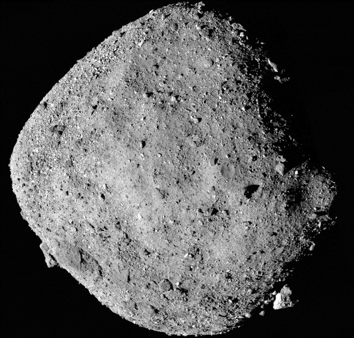 Tiểu hành tinh Bennu. Ảnh chụp ngày 2-12-2018 - Ảnh: NASA