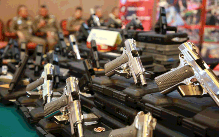Thái Lan truy quét súng toàn quốc, thu hàng ngàn súng trái phép
