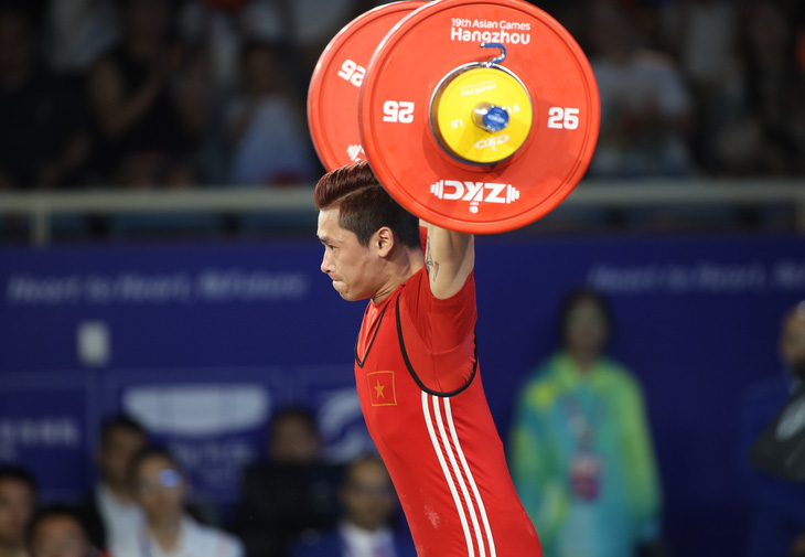 Cử tạ ra về tay trắng tại Asiad 19 - Ảnh: QUÝ LƯỢNG