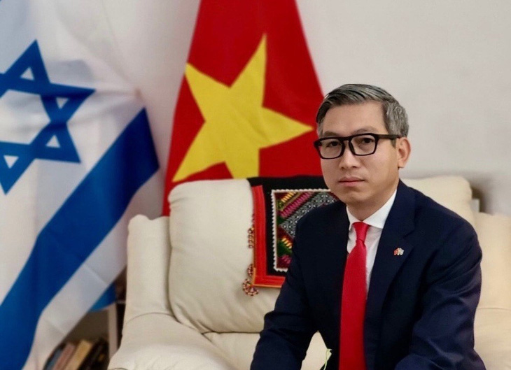Đại sứ Việt Nam tại Israel Lý Đức Trung - Ảnh: Đại sứ quán Việt Nam tại Israel
