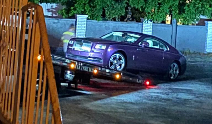 Chiếc Rolls Royce sau đó đã được tìm thấy.