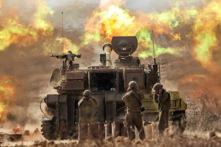 Lực lượng Israel đang phong tỏa hoàn toàn Dải Gaza. Ảnh: Getty Images