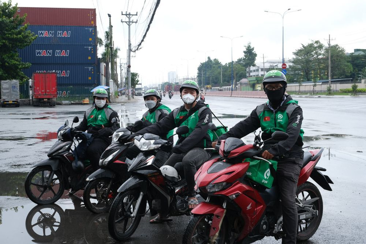 Đối tác tài xế xe hai bánh của Gojek ở các tỉnh Bình Dương và Đồng Nai.