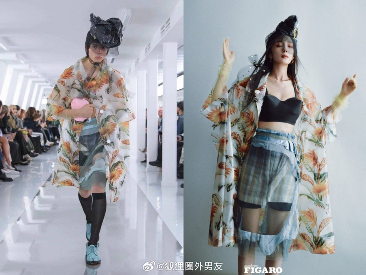 Khán giả khen ngợi Dương Mịch mặc đẹp hơn người mẫu 