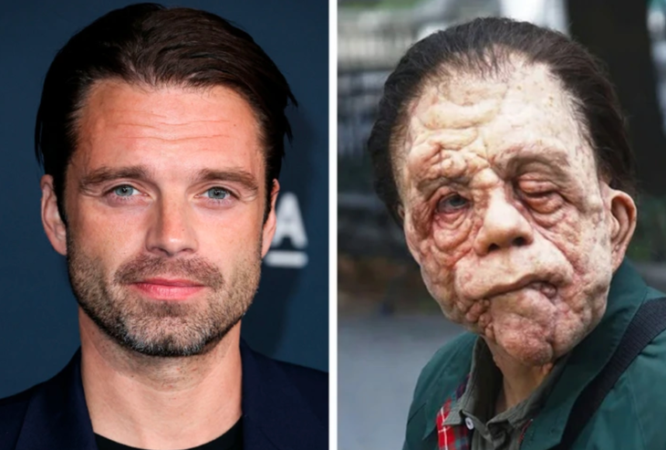 Sebastian Stan trong A Different Man được nhận xét là: &quot;Không thể nhận ra!&quot;.