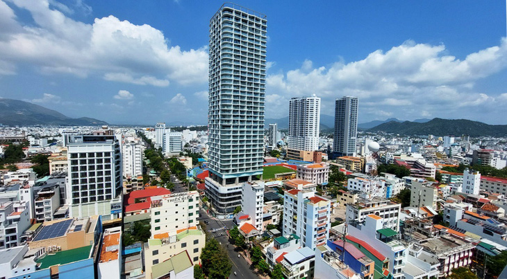 Khu vực trung tâm TP Nha Trang (Khánh Hòa) - Ảnh: PHAN SÔNG NGÂN