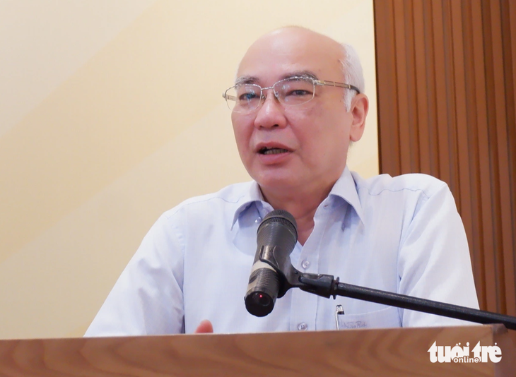 Trưởng Ban Tuyên giáo Thành ủy TP.HCM Phan Nguyễn Như Khuê phát biểu tại chương trình - Ảnh: K.ANH