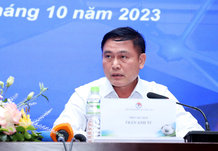 Ông Trần Anh Tú nói về mục tiêu vào đến vòng loại thứ 3 World Cup 2026 của đội tuyển Việt Nam - Ảnh: VFF