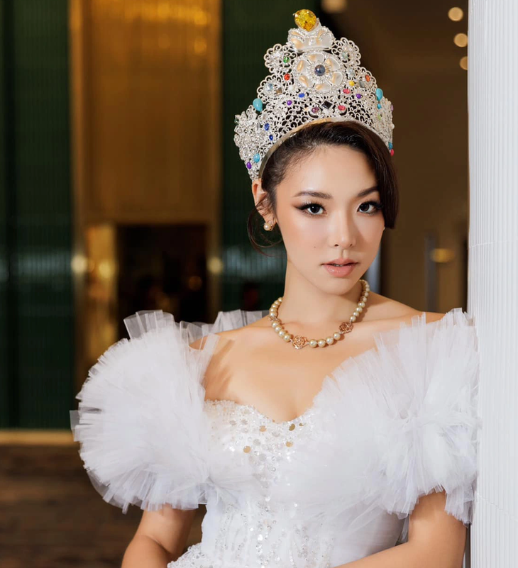 Đương kim Miss Earth 2022 Mina Sue Choi - Ảnh: BTC