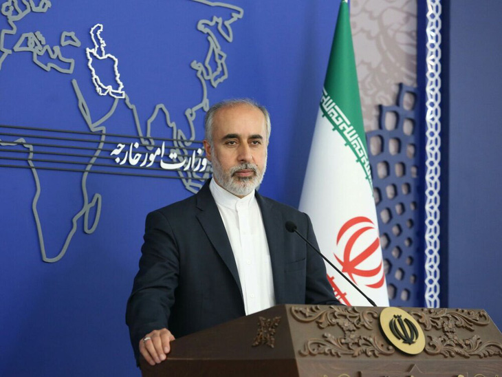 Ông Nasser Kanaani, người phát ngôn Bộ Ngoại giao Iran - Ảnh: TEHRAN TIMES