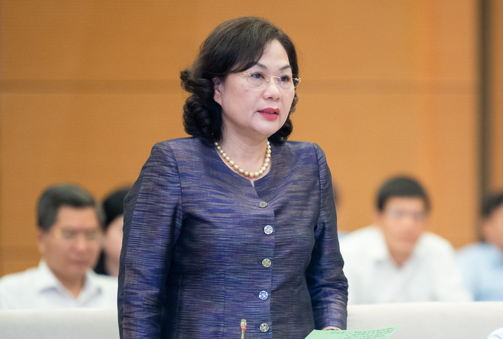 Thống đốc Nguyễn Thị Hồng - Ảnh: GIA HÂN