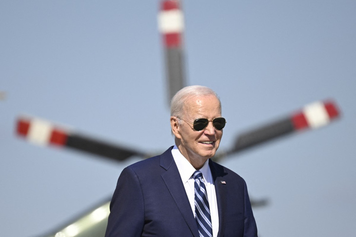 Nhà Trắng cho biết rủi ro an ninh đủ thấp để thông báo trước chuyến thăm Israel của ông Biden - Ảnh: AFP