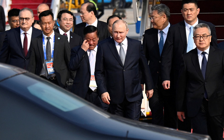 Tổng thống Putin tới Trung Quốc