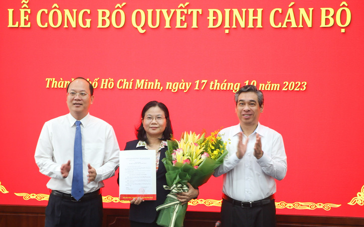 Bà Lê Thị Thanh Thúy làm phó chánh Văn phòng Thành ủy TP.HCM
