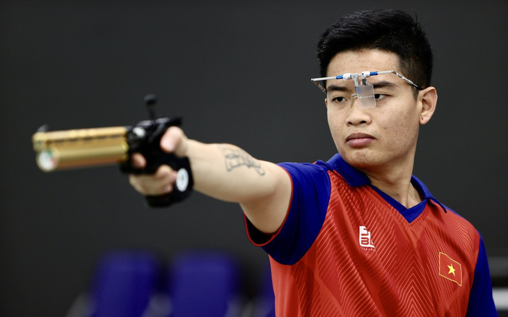 Xạ thủ Phạm Quang Huy tranh suất dự Olympic Paris 2024