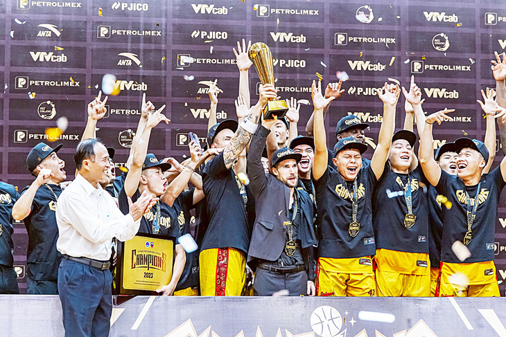 Saigon Heat lần thứ 4 liên tiếp lên ngôi vô địch VBA - Ảnh: VBA