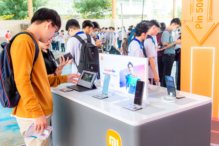 Sự kiện“Xiaomi Campus Tour 2023 - Sống Bật Chất” dành cho sinh viên trường đại học trên toàn quốc. Ảnh: Đ.H