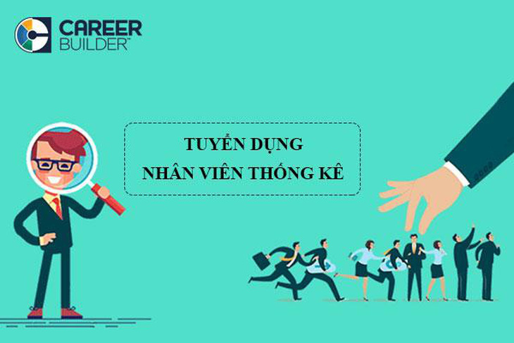 Tìm việc làm nhân viên thống kê tại website tuyển dụng uy tín careerbuilder.vn - Ảnh: Internet