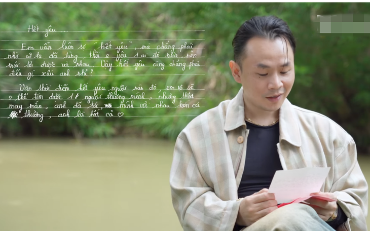 Châu Bùi viết thư kể chuyện "hết yêu" với Binz