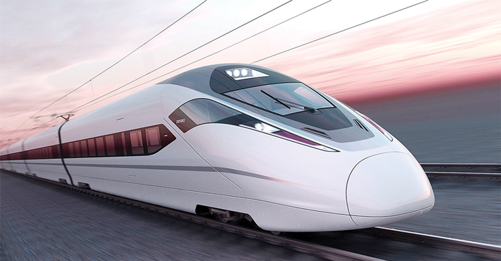 Dự án đường sắt tốc độ cao Bắc - Nam đang được Chính phủ giao các bộ, ngành nghiên cứu lập dự án đầu tư - Ảnh: M.C.