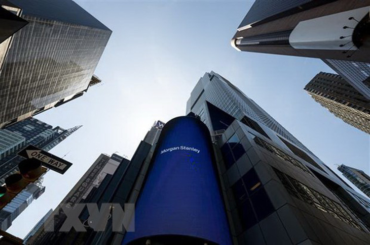 Trụ sở của Morgan Stanley ở New York, Mỹ - Ảnh: AFP