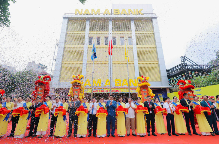 Nam A Bank liên tục khai trương điểm kinh doanh mới - Ảnh: NAB