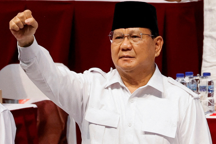 Bộ trưởng Quốc phòng Indonesia Prabowo Subianto - Ảnh: REUTERS