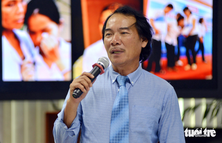 Ông Lê Quốc Phong trong một sự kiện tổ chức giải golf gây quỹ Tiếp sức đến trường - Ảnh: DUYÊN PHAN
