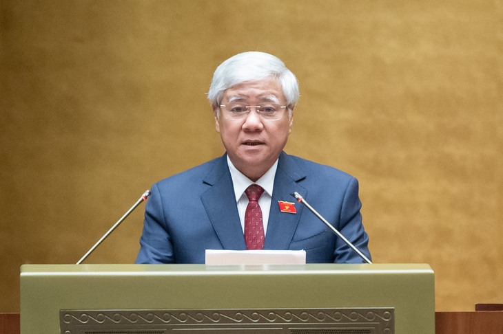 Chủ tịch Ủy ban Trung ương Mặt trận Tổ quốc Việt Nam Đỗ Văn Chiến - Ảnh: GIA HÂN