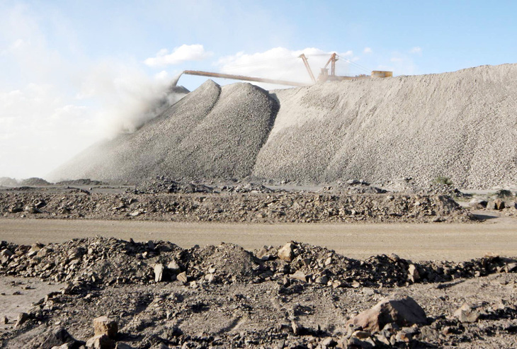 Mỏ Bayan Obo, nơi chứa 70% trữ lượng đất hiếm đã được phát hiện trên toàn cầu, ở khu tự trị Nội Mông Cổ, Trung Quốc - Ảnh: REUTERS